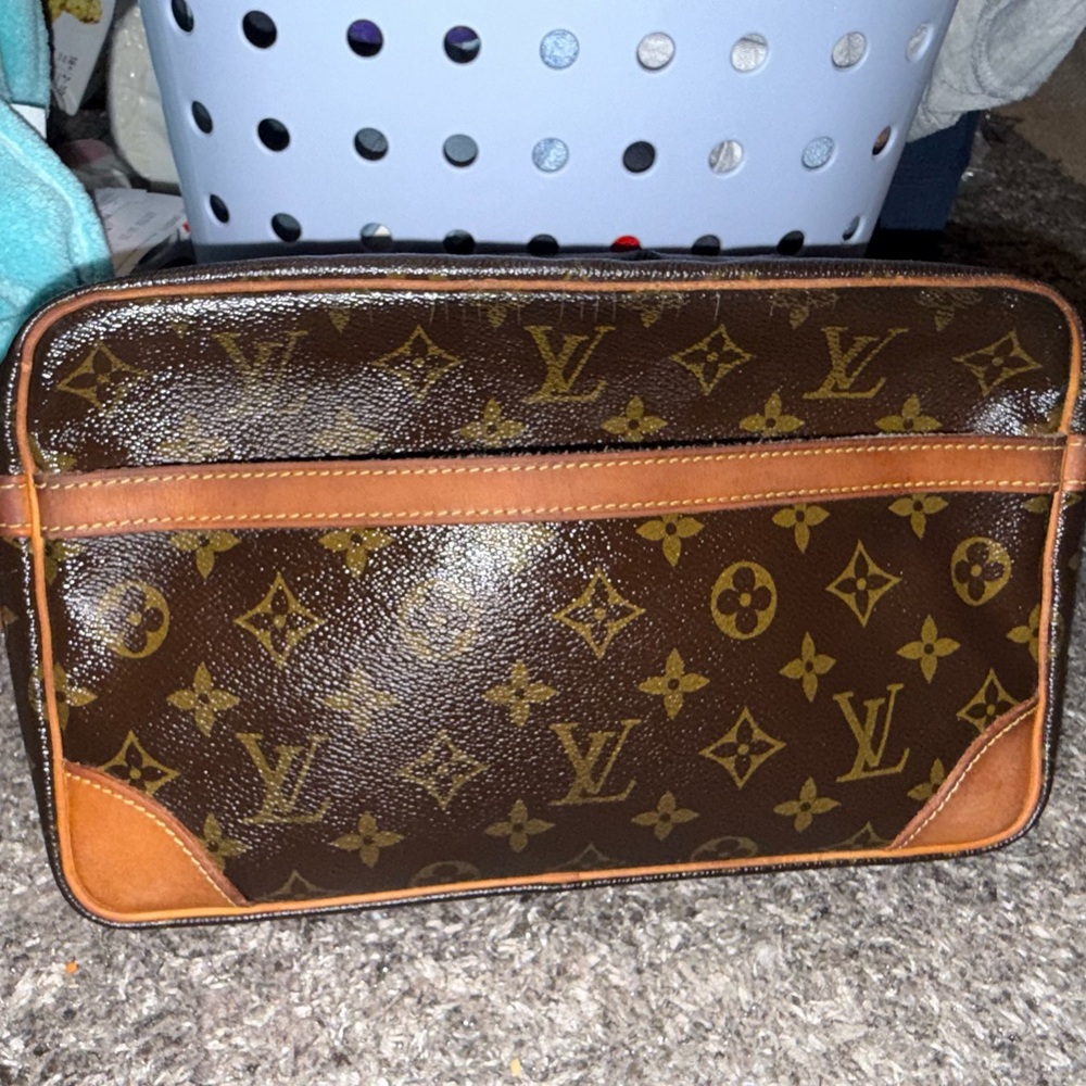 Louis Vuitton Vintage Monogram Cosmetic Pouch